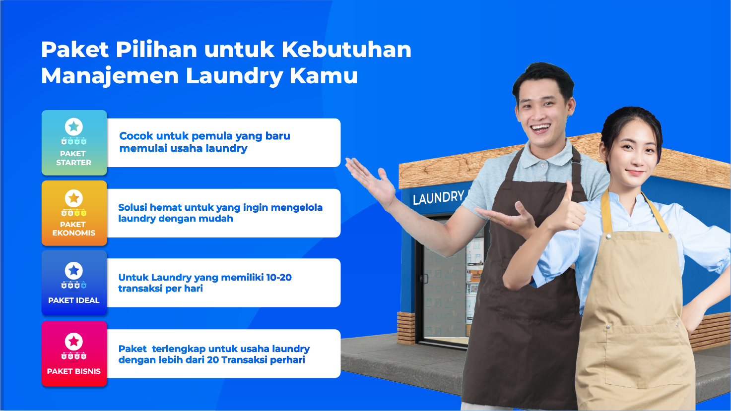 paket usaha laundry, aplikasi manajemen laundry, aplikasi kasir laundry, kelola usaha laundry, laundry
